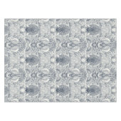 ビーチの宝物，貝殻，カニ，サンゴと海 テーブルクロス (正面(横))