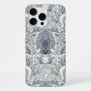 ビーチの宝物,貝殻,カニ,サンゴと海 iPhone 16 PRO MAXケース