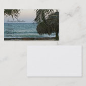 ビーチの小屋の名刺 名刺 (正面/裏面)