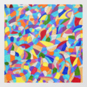 ビーチの小石 ウィンドウサイン (シート)