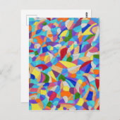 ビーチの小石 ポストカード (正面/裏面)