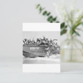 ビーチの嵐， 1940年代 ポストカード (スタンド正面)