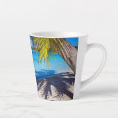 ビーチの影 カフェラテマグ (右)