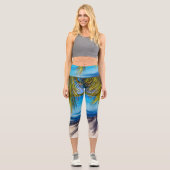 ビーチの影 カプリレギンス (正面)