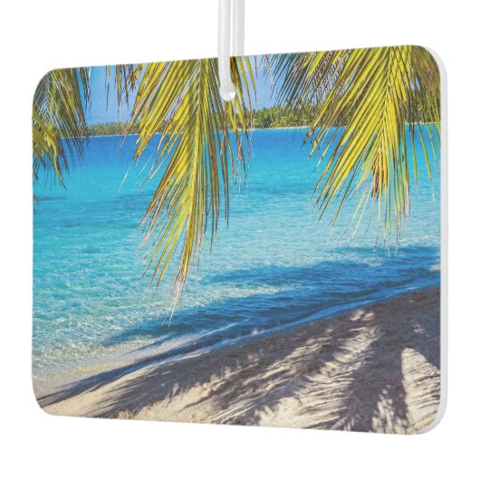 ビーチの影 カーエアーフレッシュナー (左)