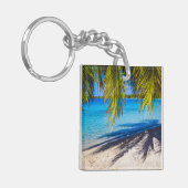 ビーチの影 キーホルダー (正面左)