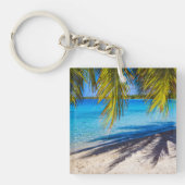 ビーチの影 キーホルダー (正面)