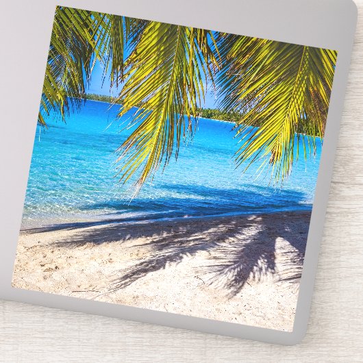 ビーチの影 シール (詳細)