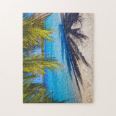 ビーチの影 ジグソーパズル (縦)