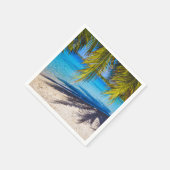 ビーチの影 スタンダードカクテルナプキン (角)