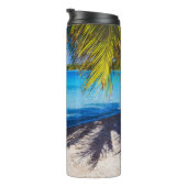 ビーチの影 タンブラー (回転右)