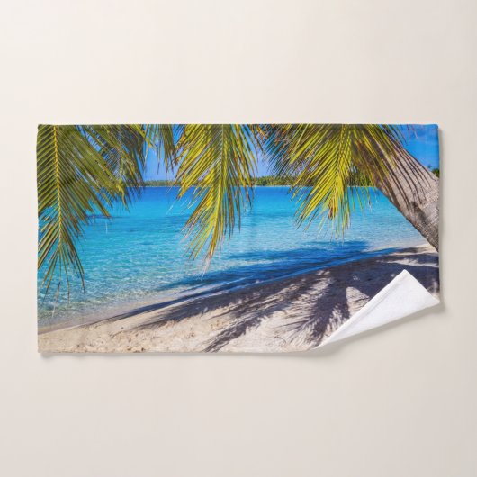 ビーチの影 バスタオルセット (ハンドタオル)