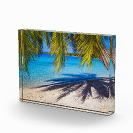 ビーチの影 フォトブロック