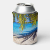 ビーチの影 缶クーラー (缶裏面)