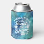 ビーチの思い出は一生続く 缶クーラー (缶裏面)