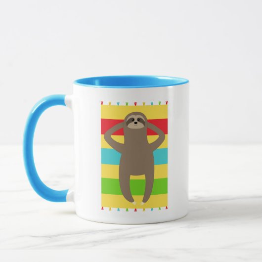 ビーチの怠惰 マグカップ (左)