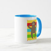 ビーチの怠惰 マグカップ (正面右)