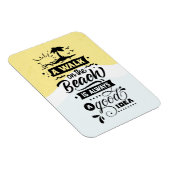 ビーチの散歩はいつも良いアイディア マグネット (右側)