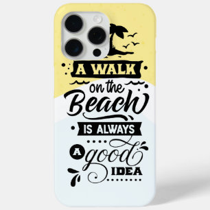 ビーチの散歩はいつも良いアイディア iPhone 15 PRO MAXケース