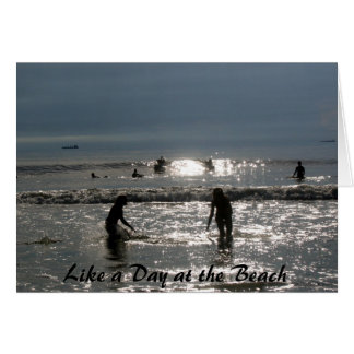 ビーチの日のように