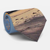 ビーチの日没 ネクタイ (ロール)
