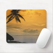 ビーチの日没 マウスパッド (マウス)