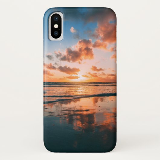 ビーチの日没 Case-Mate iPhoneケース (裏面)