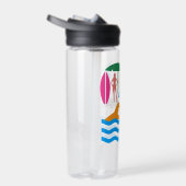 ビーチの日 ウォーターボトル (右面)