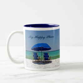 ビーチの日 ツートーンマグカップ