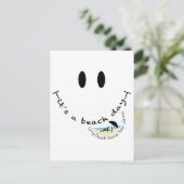 ビーチの日 – ニュージャージー州ロングビーチ島 ポストカード (スタンド正面)