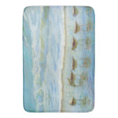 ビーチの日 バスマット (正面縦)