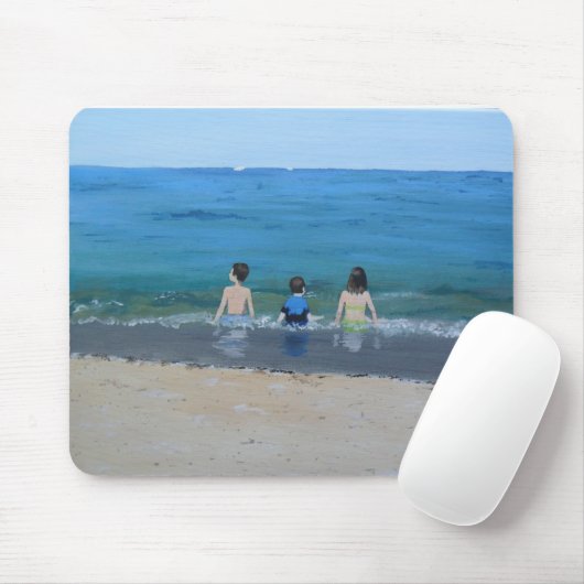ビーチの日 マウスパッド (マウス)