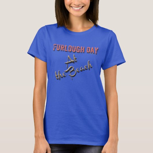 ビーチの日 Tシャツ (正面)