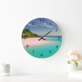 ビーチの時計 ラージ壁時計 (ホーム)