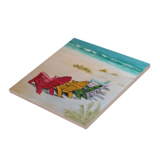 ビーチの時間 タイル (側面)