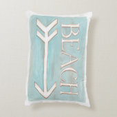 ビーチの枕 アクセントクッション (裏面(縦))