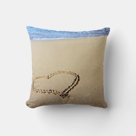 ビーチの枕 クッション (正面)