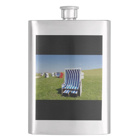 ビーチの椅子 フラスク (正面)