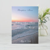 ビーチの正面図メニュー5x7 メニュー (スタンド正面)