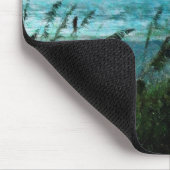 ビーチの歩行 マウスパッド (コーナー)