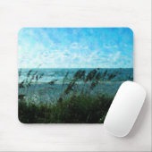 ビーチの歩行 マウスパッド (マウス)