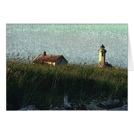 ビーチの水彩画