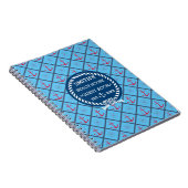 ビーチの泊り客の家の青緑 ノートブック (右側)