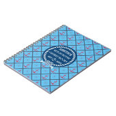 ビーチの泊り客の家の青緑 ノートブック (左側)