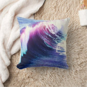 ビーチの波 クッション (ブランケット)