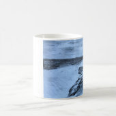 ビーチの流木 コーヒーマグカップ (中央)