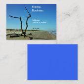 ビーチの流木 名刺 (正面/裏面)