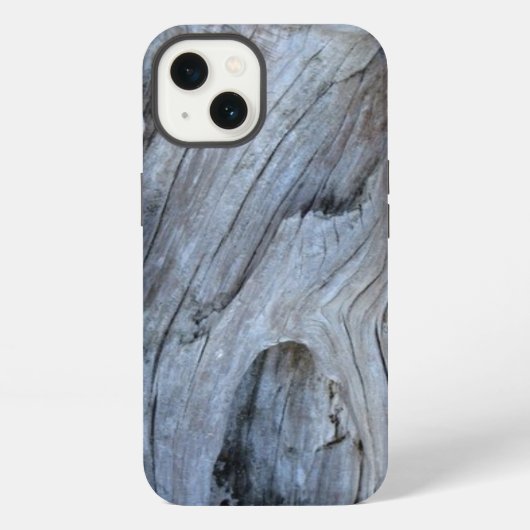 ビーチの流木  iPhoneケース (裏面)