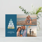 ビーチの海と挨拶 シーズンカード (スタンド正面)