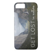 ビーチの海の背景が付いているテーマの電話箱 Case-Mate iPhoneケース (裏面)